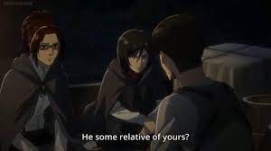 Does levi ackerman die in attack on titan? Levi And Mikasa Talk About The Ackerman Family English Sub Aot Season 3 Youtube