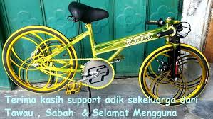 Basikal untuk kanak kanak bukan seperti basikal untuk orang dewasa. Ini Dianya Customer Dari Sabah Kedai Basikal Eng Ang Facebook