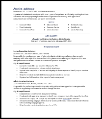 administrative and clerical resume