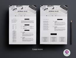 It needs to convince them that you're qualified and this is another clean, minimalist professional cv template doc. Editable 2 Page Cv Template By Chic Templates Thehungryjpeg Com