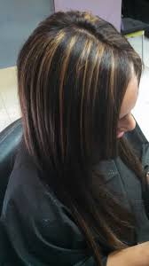 One of the most effortless short curly hairstyles for black women is the curly afro. Break Up The Dark With Warm Highlights Hair Color Highlights Black Hair With Highlights Highlights For Dark Brown Hair
