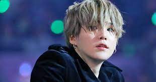 Suga without makeup, left image. Suga Becomes A Trend For His New Look Change Video Somag News