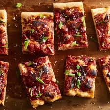 Pizza Focaccia With Tomato Sauce Green Onion Recipe On Food52 Recipe Focaccia Tomato Bread Food 52