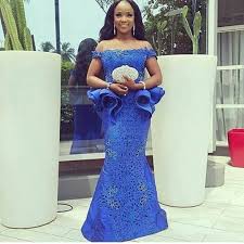 Beautiful Wedding Guest Aso Ebi Styles African Lace Dresses African Fashion Lace Fashion