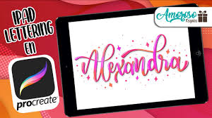 Letras de fabiana cantilo y mucho más. Como Hacer Nombres En Lettering Letras Bonitas Ipad Lettering Alexandra Amoroso Regalos Youtube
