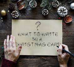 Maybe you would like to learn more about one of these? What To Write In A Christmas Card By John Negoita Medium