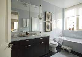 The relaxing and serene qualities of this hue have even caught the eye of ppg paints, which announced their brand's 2020 color of the year is a cobalt and moody, ink blue called chinese porcelain. Bathrooms Blue Walls Espresso Bathroom Cabinet Vanity Double Sinks Marble White Carrara M Brown Modern Bathrooms Modern Bathroom Design Bathroom Colors Brown