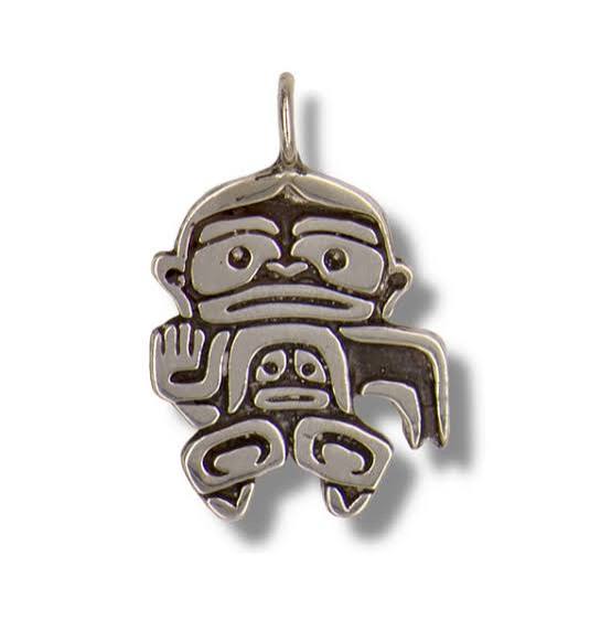 Manfish, Native Manfish, Man Fish, Silver Manfish, Gold Manfish, Native Man  With Fish, Silver Manfish Pendant, Gold Manfish Pendant - Etsy