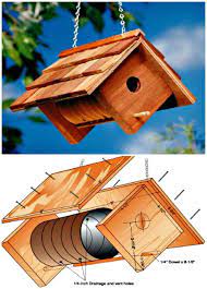Diy Birdhouse Tutorial How To Build A Birdhouse 55 Easy Diy Birdhouse Ideas Diy Crafts Bird Houses Diy Garden Crafts Diy Bird House
