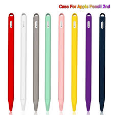 Stylus pen for apple ipad pencil: Soft Case For Apple Pencil 2nd Case Silicone Stylus Holder Cover Compatible For Ipad Pencil 2 Tablet Touch Pen Protective Case Tablets E Books Case Aliexpress