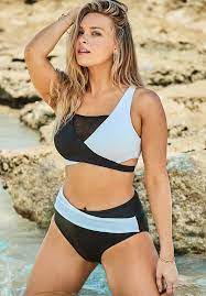 Charlatan High Neck Bikini Set Black Black In 2021 Wrap Bikini Set Bikini Swimsuits Wrap Bikini