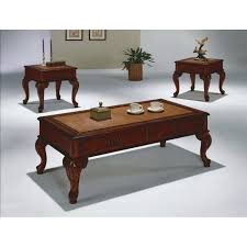 Coffee, side & end tables: Explorer 3 Pack Cocktail Table And End Tables Set Explorer Collection Wholesale Furniture Mattress