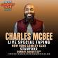 Charles McBee Special Taping
