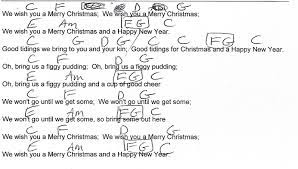 We Wish You A Merry Christmas C Major Guitar Chord Chart With Lyrics Http Www Youtube Com Munsonmusiclive Music Chords Xmas Music Christmas Chords