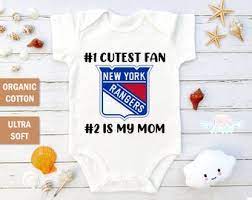 Ny Rangers Onesie Etsy