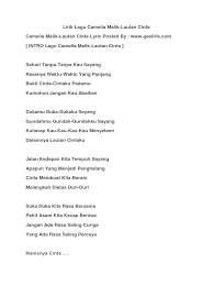 List download lagu mp3 123 aku cinta kamu (5:64 min), last update apr 2021. Lirik Lagu Cinta