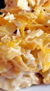 Cheesy Tuna Casserole With Crumbled Potato Chips Easy Casserole Recipes Tuna Casserole Easy Tuna Casserole
