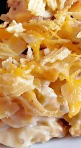 Maybe you would like to learn more about one of these? Cheesy Tuna Casserole With Crumbled Potato Chips Easy Casserole Recipes Tuna Casserole Tuna Casserole Easy