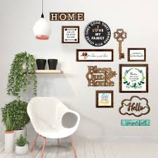 Home decor wall photo frames. The House Of Memories Home Decorative Wooden Moulding Frames Wall Decor Plaque Home Hall Way Decor Rustic Decor Set Of 11 Price In India Buy The House Of Memories Home Decorative