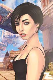 Bioshock infinite elizabeth cosplay vector :D | Behance :: Behance