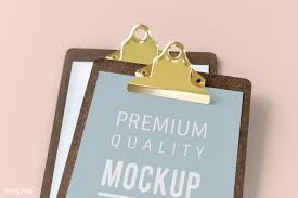 Clipboard With A Document Mockup Free Image By Rawpixel Com Ake Mockup Business Card Mock Up Sign Mockup