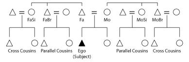 Parallel And Cross Cousins Wikipedia