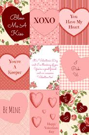 Feel free to make your own version of these free valentine card templates. Free Valentine S Day Card Printables