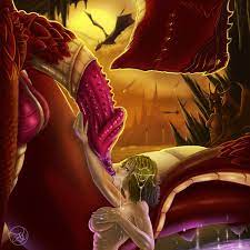 Dragon and girl by Li0nie - Hentai Foundry