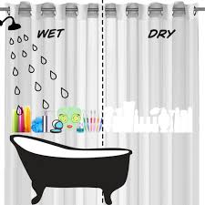 Colour Changing Shower Curtain Squidlondon Funny Shower Curtains Shower Curtain Curtains