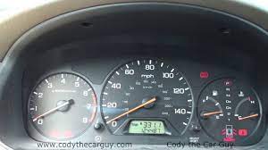 98 02 Honda Accord Flashing Maintenance Light Meaning And Reset Youtube