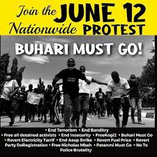 Igp alkali baba marching land forward of di june 12 protest some pipo and teams dey plan to carry on dat day. R0dfqdgbgbg4nm