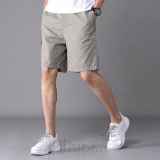 Quần Short nam Cotton MNA - Xám nhạt