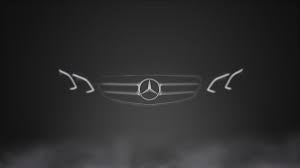 Mercedes Benz Car Front View Minimal Wallpaper Mercedes Benz Wallpaper Amg Logo Mercedes Benz Logo