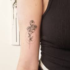 Mini tattoos small tattoos cool tattoos tatoos random tattoos key tattoos form tattoo shape tattoo delicate tattoo. Rose Bouquet For Emily Thank You Carnation Tattoo Bouquet Tattoo Rose Flower Tattoos