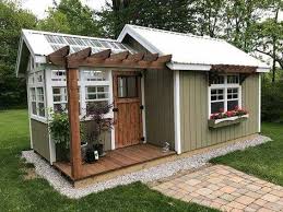 Pin By Mt Dupe On Melissa S Secret Garden In 2020 Backyard Sheds Backyard Greenhouse Shed Makeover