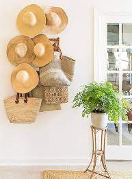 Tour A Next Wave Designer S Beautifully Relaxed Beach House Beach House Design Beach House Decor Hat Wall