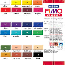 Fimo Classic 24 Colors 350 Gram Bars Bulk Purchase