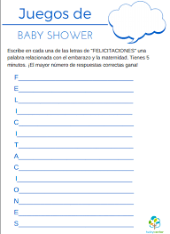 Prepara una serie de preguntas relacionadas con tu embarazo, con ser padres y los cuidados del bebé. Juegos Para Baby Shower Plantillas Para Imprimir Babycenter