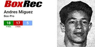 BoxRec: Andres Miguez