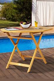 Outdoor Furniture Table Acacia Wood Octagon Folding Outdoor Bistro Table With Umbrella Hole Bistro Table Outdoor Bistro Table Outdoor Dining Table