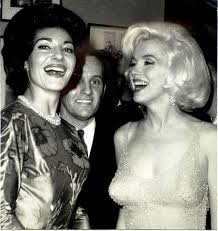 Maria callas was born in new york city in 1923. Maria Callas 19 May 1962 Callas Sings Two Arias From Carmen At Madison Square Garden New York In A Concert Celebrating The 45th Birthday Of President Kennedy At Which Marilyn Monroe