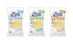 Our cape cod no salt, salted, golden russet, dark russet and reduced fat potato chips are gluten free. Cape Cod Waves Potato Chips 2018 03 20 Snack And Bakery