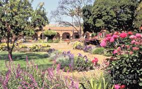 18° 22' 0 north, 66° 4' 24 west. Gardens Of Mission San Juan Capistrano Photograph By Linda Parker