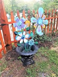 Large metal flowers for yard. Metart Art Flower Garden Decor Raymond Guest Metal Art At Recycled Salvage Design Sculptures Carvings Flowers Plants Trees Flowers Other Flowers Artpal