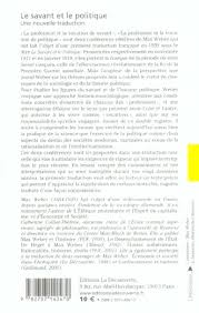 Savant et le politique (le), 1921. Le Savant Et Le Politique Weber La Decouverte Poche Le Livre En Fete Figeac
