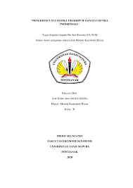 Statitiska adalah ilmu yang khusus untuk mempelajari tentang bagaimana cara dalam mengumpulkan data, menyajikan data, menganalisis data serta berinterpretasi tentang data tersebut. Pdf Pengertian Statistika Deskriptif Dan Statistika Inferensial Arie Wicaksono Academia Edu