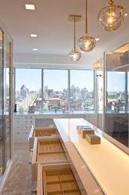 Jewelry Island In A Plush Contemporary Park Avenue Penthouse Luxury Closet Organizing Walk In Closet Home Decor