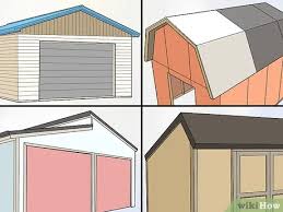 The same basic roof styles are used in building any type of residential construction. How To Build A Shed Roof With Pictures Wikihow