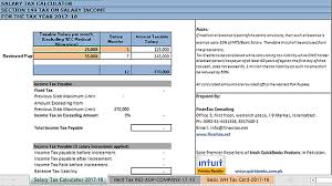 Tax Calculator Salary And Rent Pakistan 2017 18