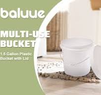 Amazon.com: Baluue 1.5 Gallon Food Grade Bucket with Lid ...